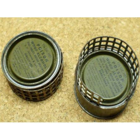 Petit réchaud US réglementaire original 1944 avec sa grille