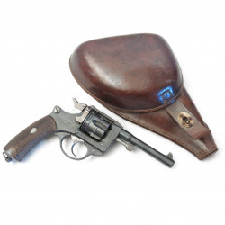 Superbe étui original cuir Revolver 1892 original ref et 425