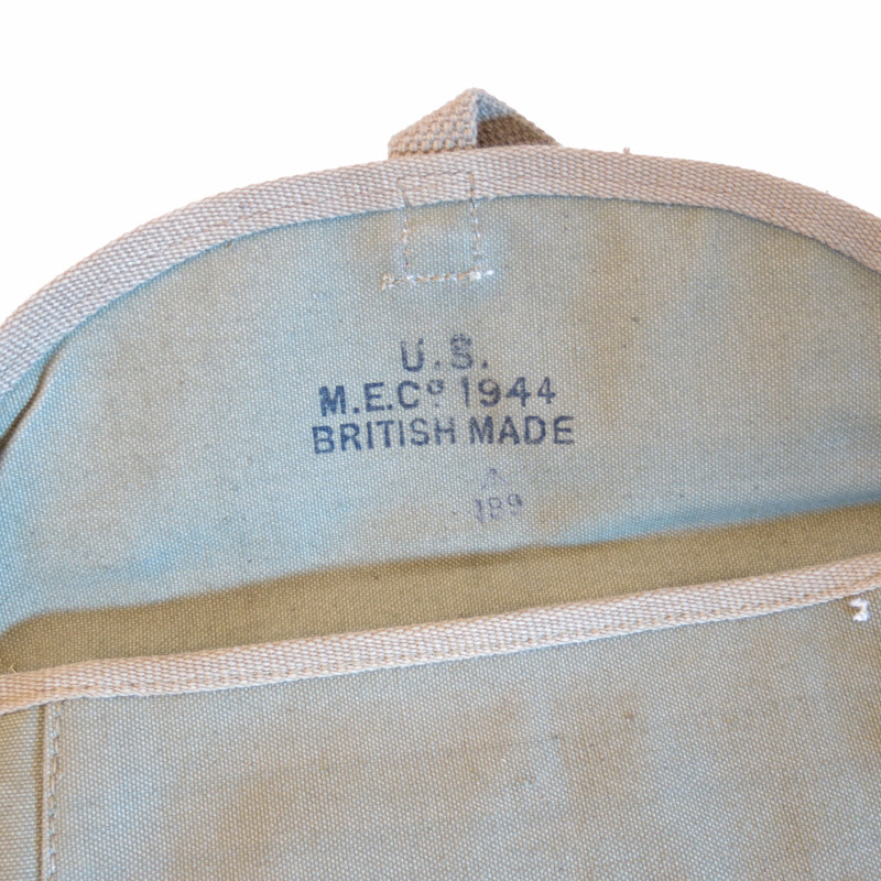 sac porte gamelle US British made 1943 sac porte gamelle US British made 1943