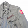 Veste tropical coton 1967 US Vietnam Ref Sp 45 Mc Corkle