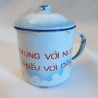 Tasse emaillée nord Vietnam ref bo 450