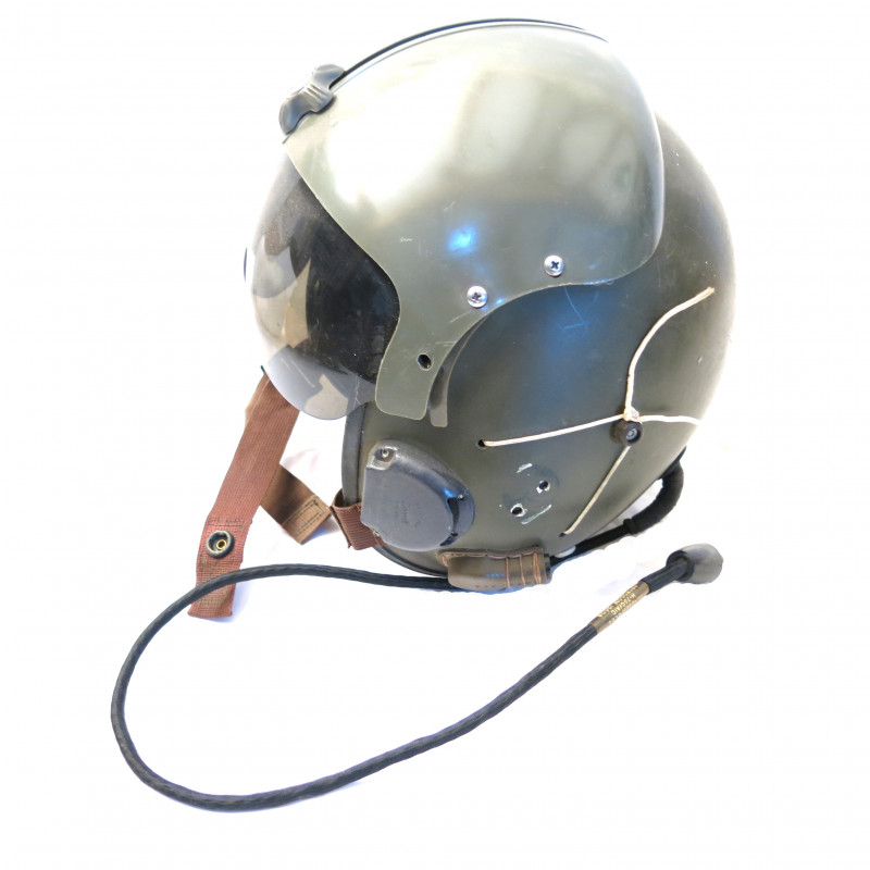 Casque pilote helico US 1966 ref ca 123 