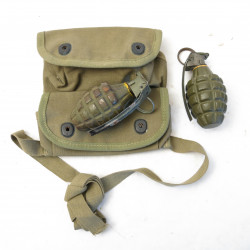 Porte grenade US 39/45 2 poches