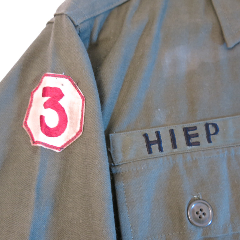 Veste OD Parachutiste ARVN ref THAO 