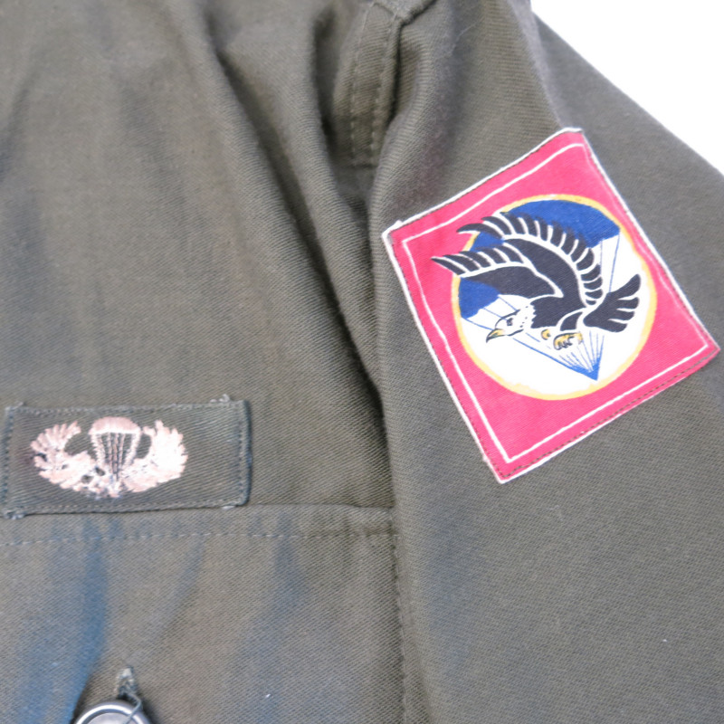 Veste OD Parachutiste ARVN ref THAO 