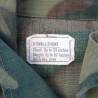 Veste tropical camouflé originale Rip stop 1968 US Vietnam Ref Vn 741