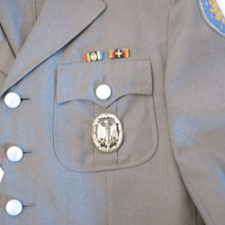 Veste officier Bundeswehr avec insignes ref bu 73 