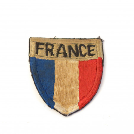 Patch tissu otiginal French Troops in USA 1944 ww2