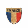 Patch tissu otiginal French Troops in USA 1944 ww2