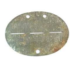 Plaque d'identité Allemande Waffen SS Ost ref 88