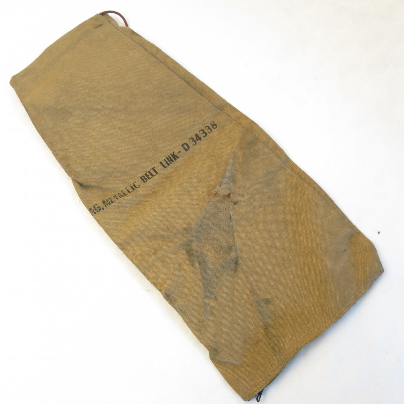 Sac a douilles mitrailleuse Browning calibre 12.7 1944 ref ba30