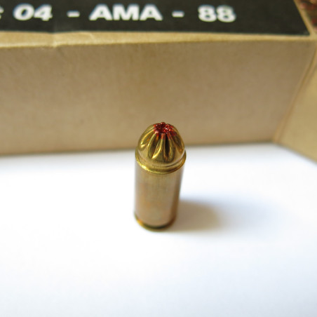 9 x 21 boite de 50 cartouches 9 x 21 à blanc feuillette AMA catégorie B 