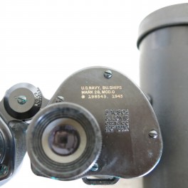 Paire de jumelles US Navy 7x50 Mark 28 Bausch et Lomb 1943 avec étui Réf un712