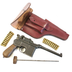 Holster cuir pour C96 Mauser