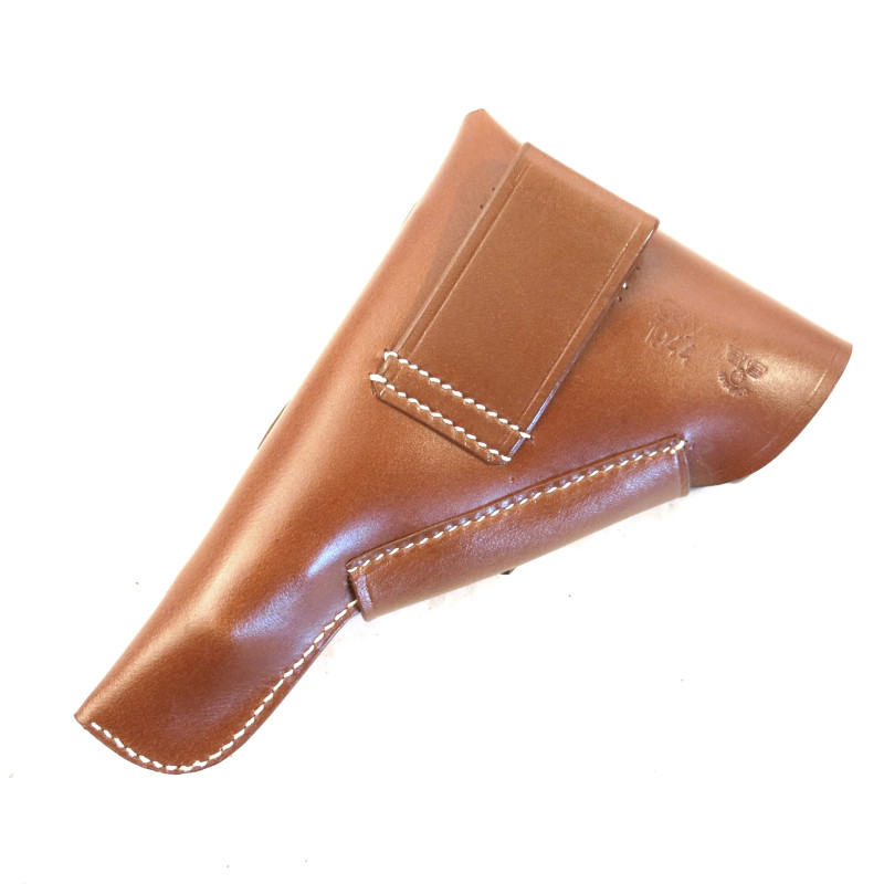Etui cuir fauve pour pistolet   Walther PP ou PPK