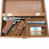 Boite de presentation pistolet Luger P08 court ref 1 