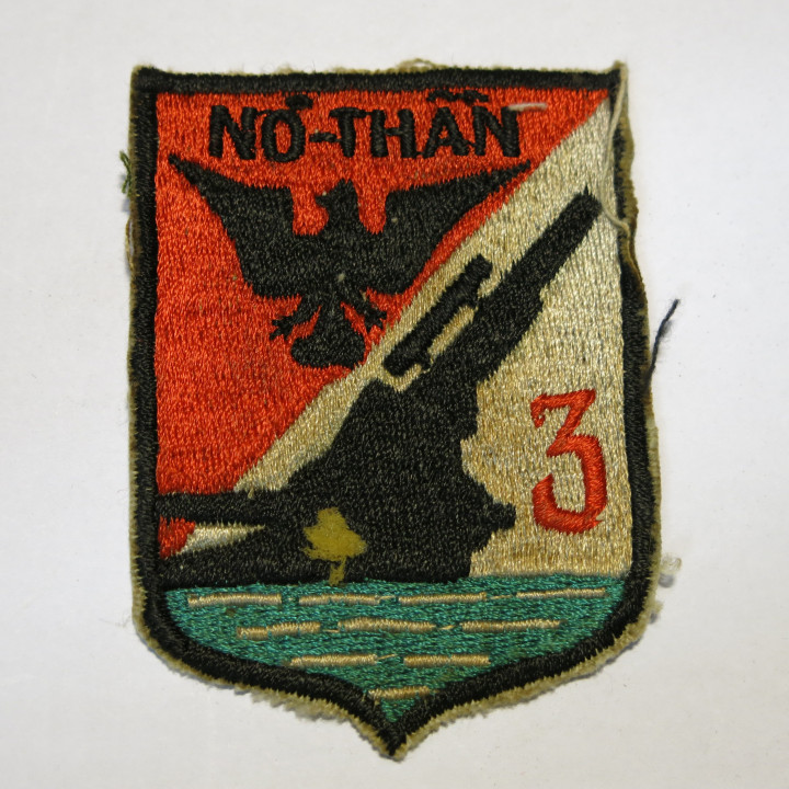 Insigne tissu US Vietnam NO THAN 3  ref bo 22