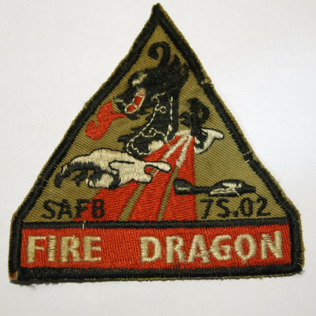 Insigne tissu US Vietnam Fire Dragon ref bo 22