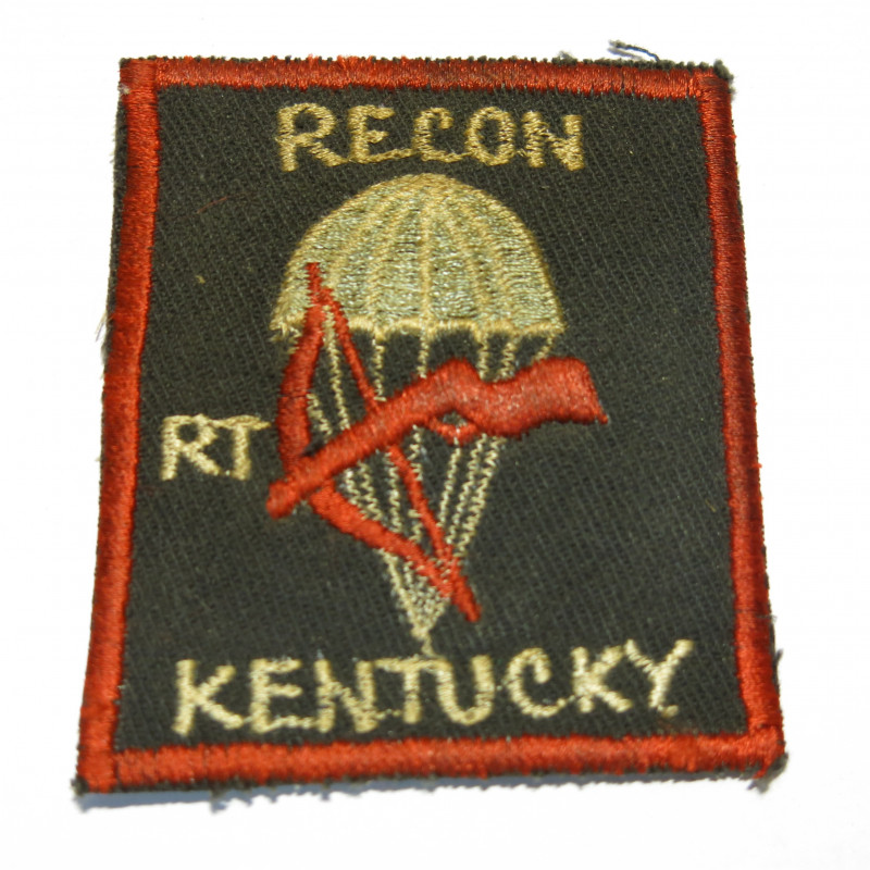 Insigne tissu US Vietnam RECON rt KENTUCKY ref bo 22