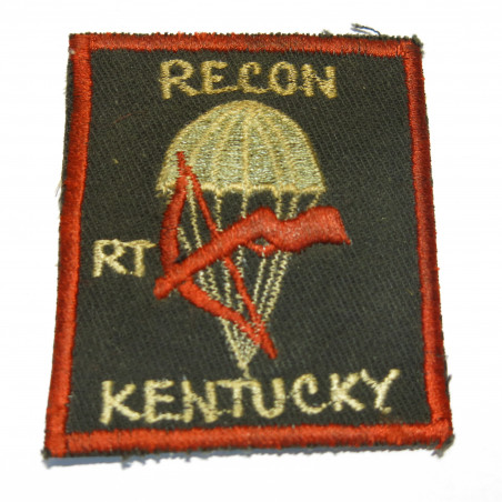 Insigne tissu US Vietnam RECON rt KENTUCKY ref bo 22