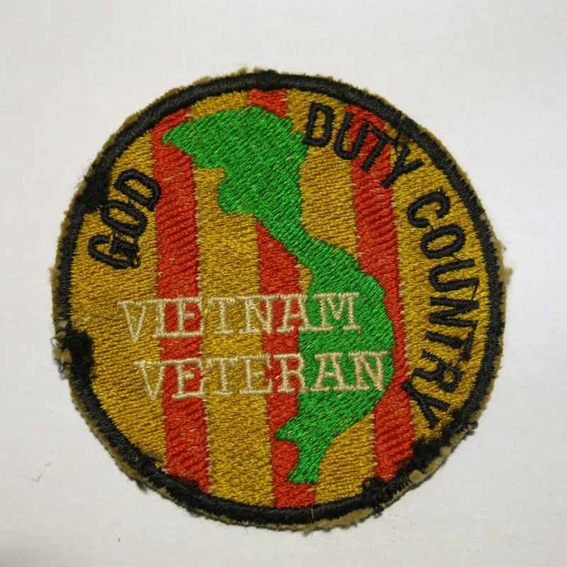 Insigne tissu US Vietnam Veteran ref bo 22