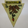 Insigne tissu US Vietnam Airborne CCC DCD ref bo 22