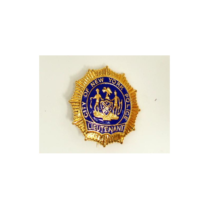 Plaque police New york Lieutenant