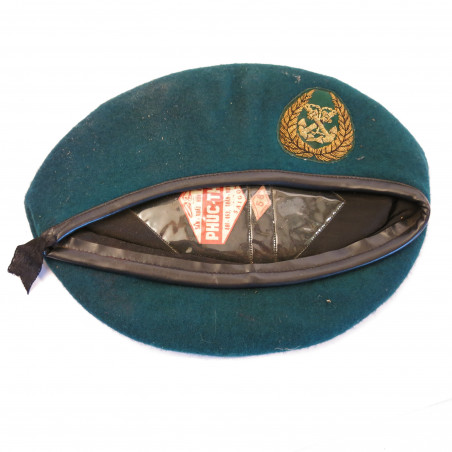 Beret Marines ARVN US Vietnam insigne canetille ref be60