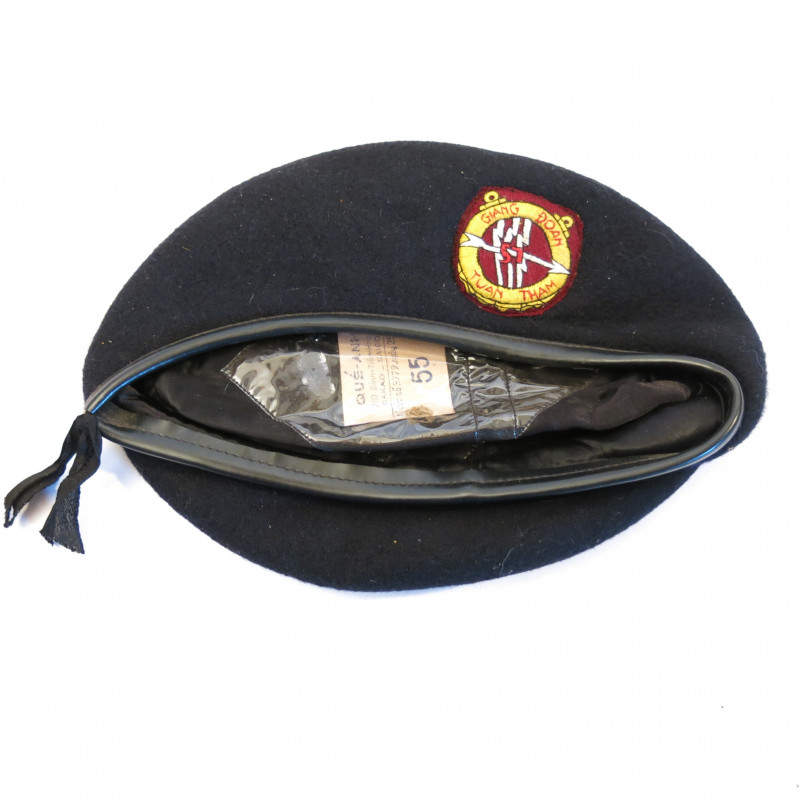 Beret ARVN US Vietnam ref be80