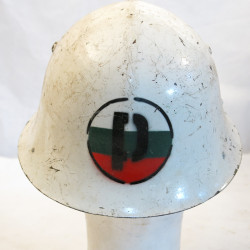 Casque acier Bulgare ref ca736