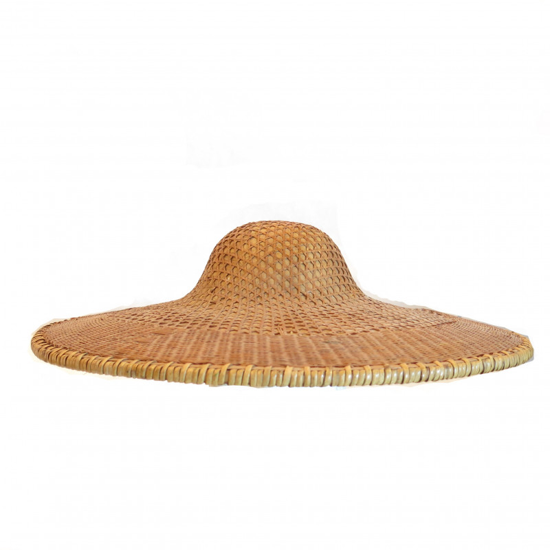 Chapeau en bambou Tonkin nord Vietnam ref ca 444