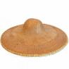 Chapeau en bambou Tonkin nord Vietnam ref ca 444