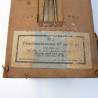 Rare caisson carton 832 cartouches 9 para P08 Luger ou MP40 de 1942 vide 