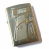 Briquet style Zippo PISTOLET Federal 45 auto