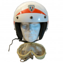 Casque motard police France...