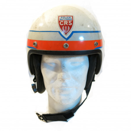 Casque motard France police CRS ref ca 355