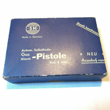 Boite vide SM de pistolet a gaz Mod 10 bo20