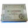 Boite ancienne vide 10 cartouches Manufrance n4-60T bo 20 