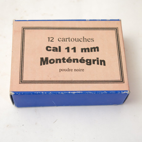 Boite vide cartouche 11 mm Montenegrin bo20 