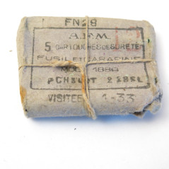 Boite vide cartouches de sureté 7.65 Belge 1889 c21