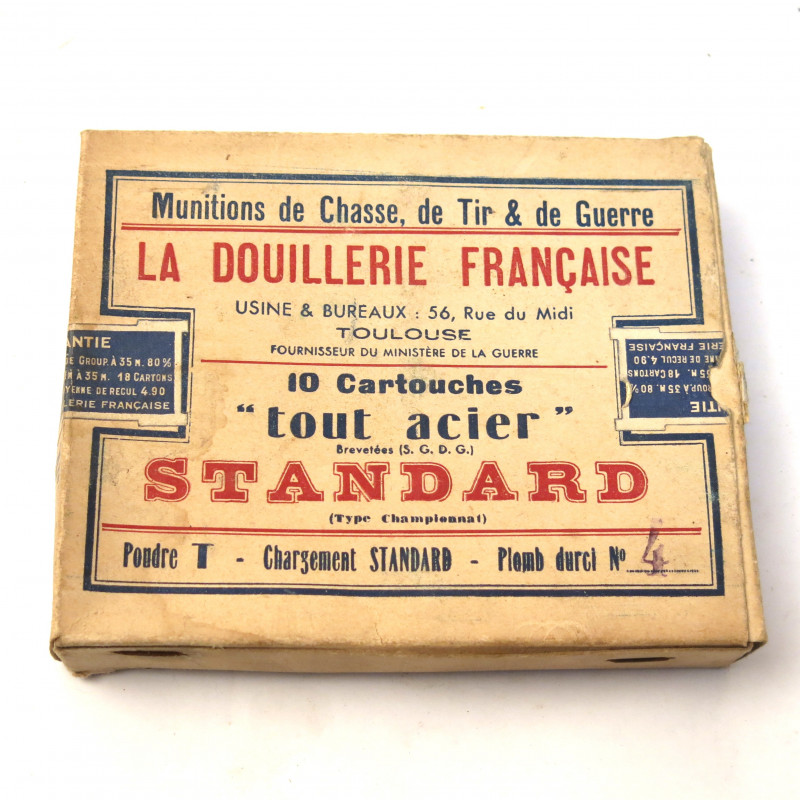 Boite cartouche vide 12 la douillerie Francaise bo110 