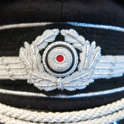 Casquette schirmutze Luftwaffe officier brodé ref ca 479