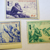 Series de 5 Timbres de la Legion des volontaires Francais ref 200 bo doc