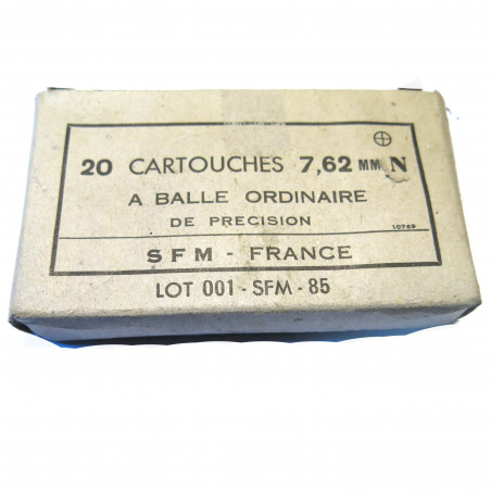 Boite vide cartouche 7.62 Nato France de precision box 600