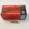 Cartouches 38 special full metal jacket GECO categorie B 