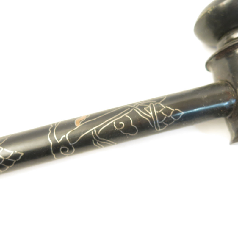 Pipe à opium en métal Ref pi65