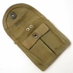 Porte chargeur carabine USM1 modifié pour l' Indochine daté 1942 ref po 55