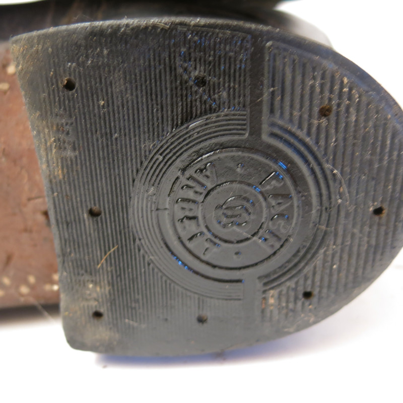 Paire de bottes cuir originale Allemande  WH ref bo16