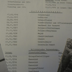 Photo dédicacée General Heinrich Georg Nickel  Ritterkreuz 1943