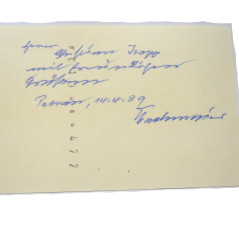 Photo dédicacée  Ritterkreuz 1945 ref doc 14